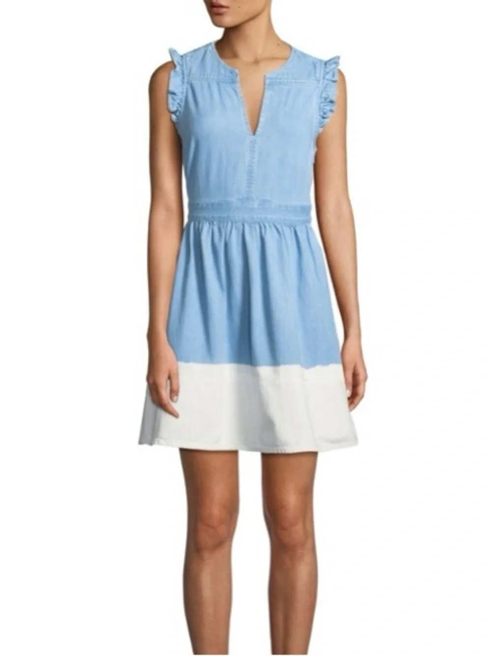 Kate Spade New York dip-dye denim dress